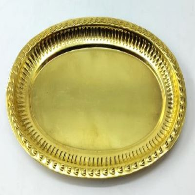 Brass Puja Thali Small