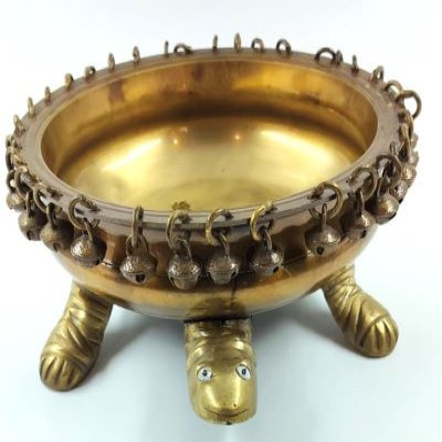 Tortoise Uruli With Anklet Bells