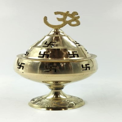 Brass Om Lamp