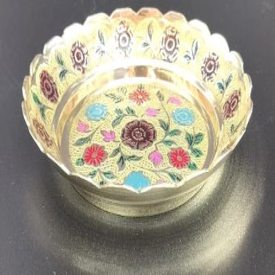 Embossed Colour Plate 12 CM