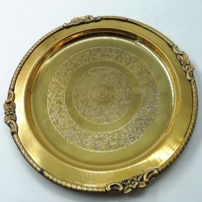 Brass pooja Plate