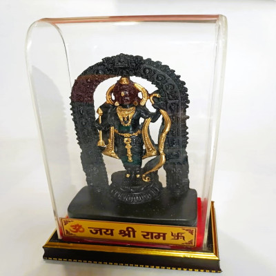 Ram Lalla Idol (Mirror Glass)