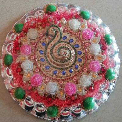 Rangoli Thali Deepak