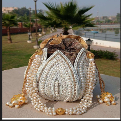 Lotus Potli Bag